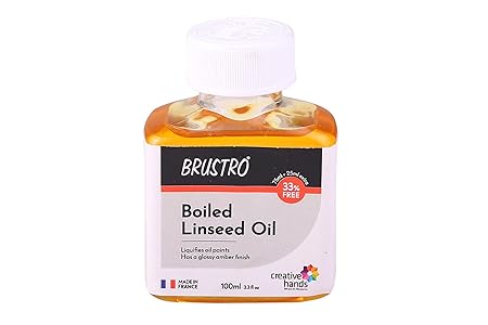 Brustro Boiled Linseed Oil 100ml
