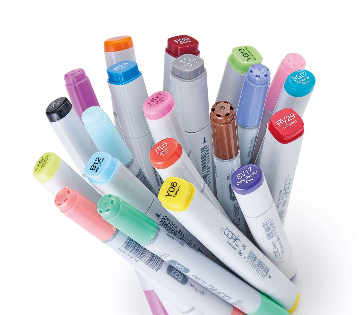 Copic Ciao Alcohol Markers - Loose Colours (Dual Tip)
