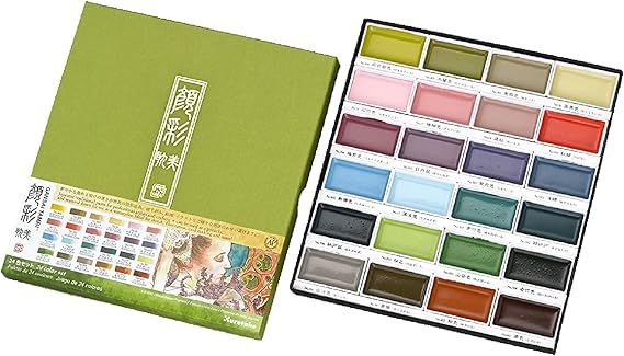 Gansai Tambi Watercolor Set of 18
