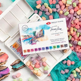 White Nights Pastel Watercolour Set 12 Pans