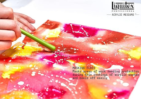 Liquitex Acrylic Masking Fluid Medium 118ml Transparent