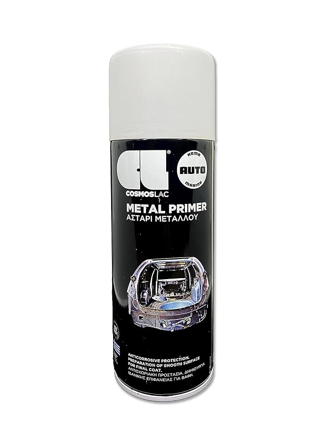 Cosmos Lac Metal Primer 400ml Grey