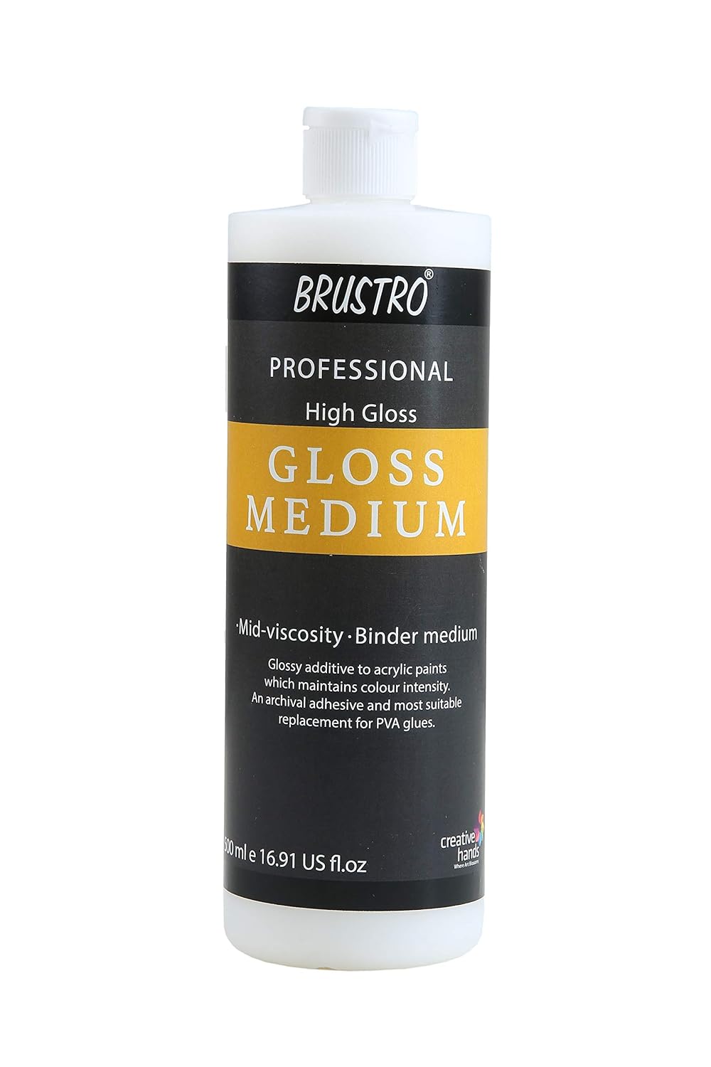 Brustro High Gloss Medium 500ml Acrylic Additive