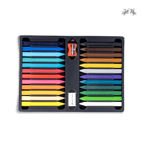 Faber Castell Grip Crayon Set Pack of 24