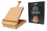 Brustro Tabletop Wooden Box Easel Portable