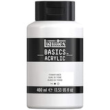 Liquitex Basics Acrylic Colour 400ml Titanium White