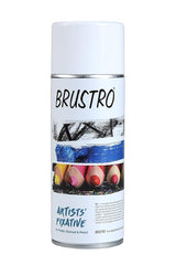 Brustro Artists Fixative Spray 400ml Transparent Matte Finish