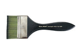 Brustro Greengold Wide Flat Brush 80mm Series 1800