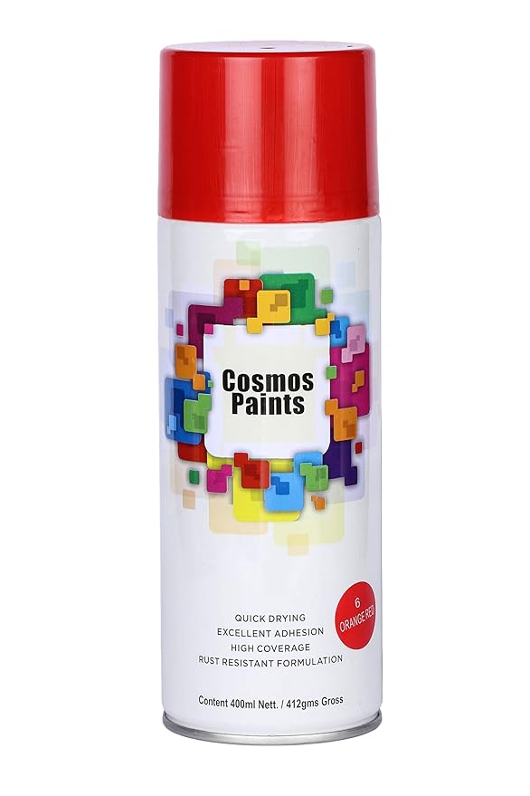 Cosmos Spray Paint 400ml  Fluorescent Yellow