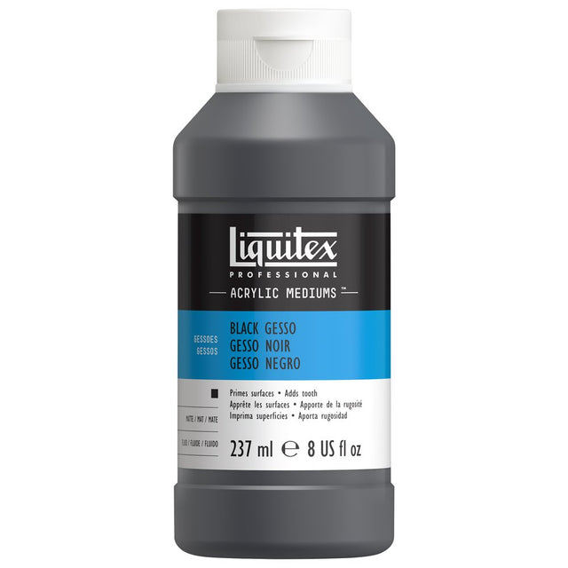Liquitex Professional Acrylic Medium - Gesso Black - 237ml