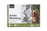Brustro Sketching Wiro Pad A4 110 GSM 40 Sheets