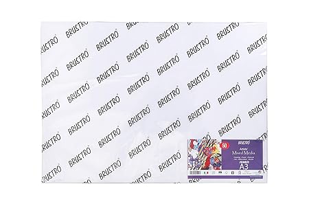 Brustro Mixed Media Paper A3 250 GSM 50 Sheets