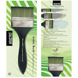 Brustro Greengold Wide Flat Brush 80mm Series 1800