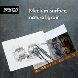 Brustro Drawing Paper 160 GSM A3 30 Sheets Natural White