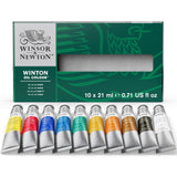 Winsor & Newton Winton Oil Colour - 10X21 Ml Tubes Set