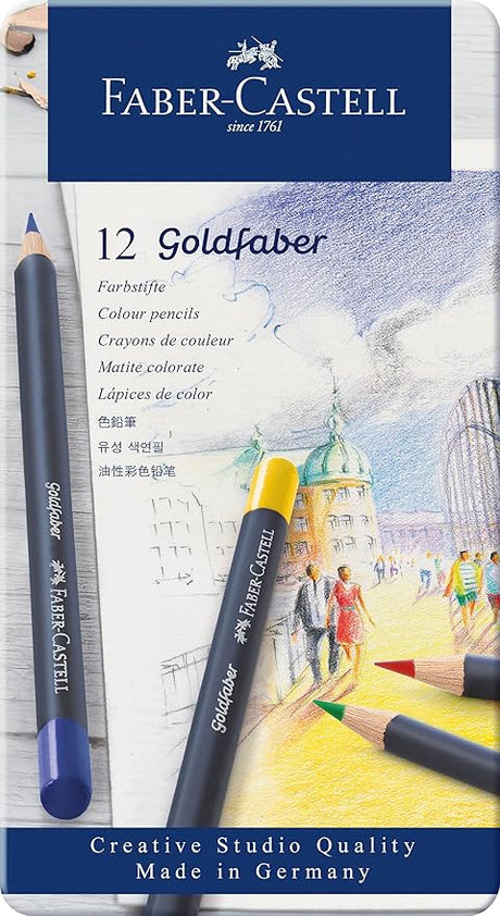Faber-Castell Goldfaber Colour Pencils Set of 12