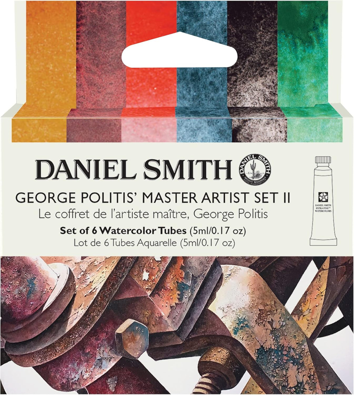 Daniel Smith George Politis Master Set 2 Watercolor 6x5ml Tubes