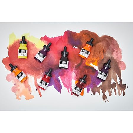 Liquitex Acrylic Ink 30ml Bismuth Yellow Artist Ink Permanent