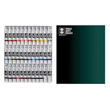 Turner Acrylic Gouache Paint Set 36 Colors 20ml Tubes