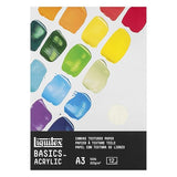 Liquitex Basics Acrylic Canvas Textured Pad A3 300gsm Pack of 12