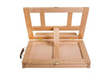 Brustro Small Desk Box Easel Portable Wooden Tabletop