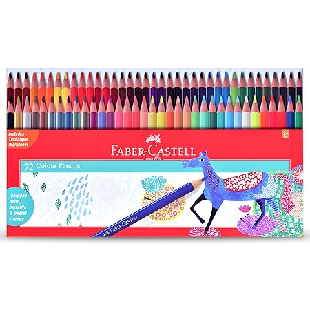 Faber Castell Colour Pencils Pack of 72