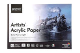Brustro Acrylic Paper Pad A3 400 GSM 12 Sheets Glued