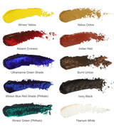 Winsor and Newton Artists Oil Colour Intro Set - 10 Tubes x 21ml