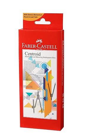 Faber Castell Mathematical Instrument Box Centroid