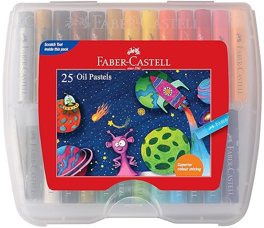 Faber Castell Oil Pastel Set Pack of 25