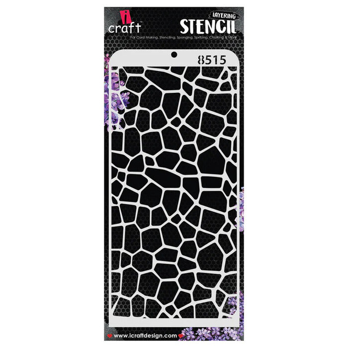 Icraft Multisurface Mini Stencil 4" X 8" 8515