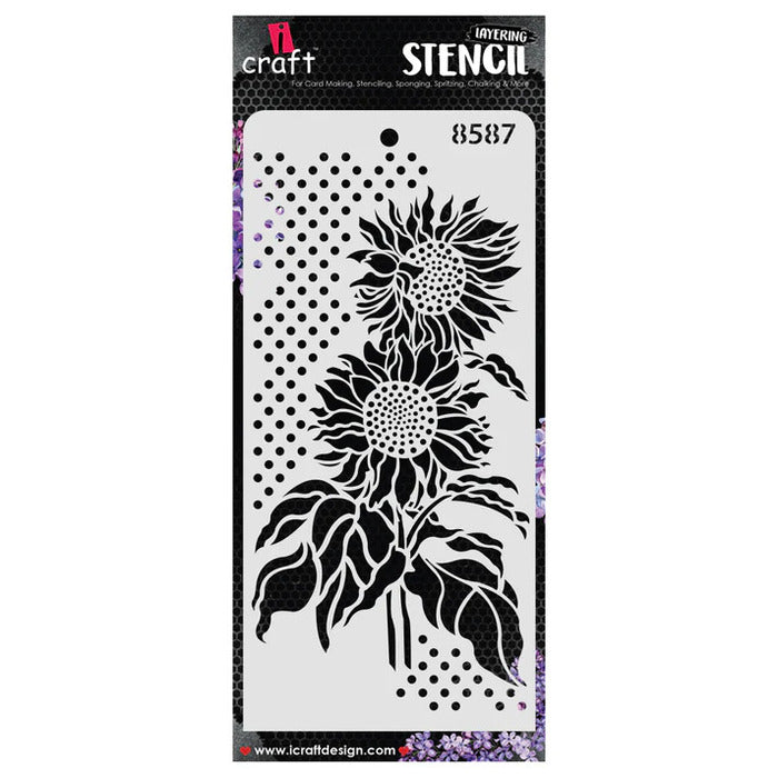 Icraft Multisurface Mini Stencil 4" X 8" 8587