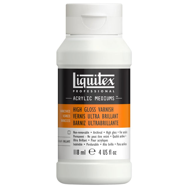 Liquitex Professional High Gloss Varnish Acrylic Medium - Choose Size
