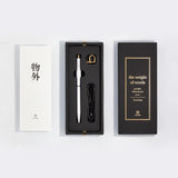 Ystudio | Ball Point Pen | White Portable | Classic Revolve Series | Metal Brass Body YSTUDIO