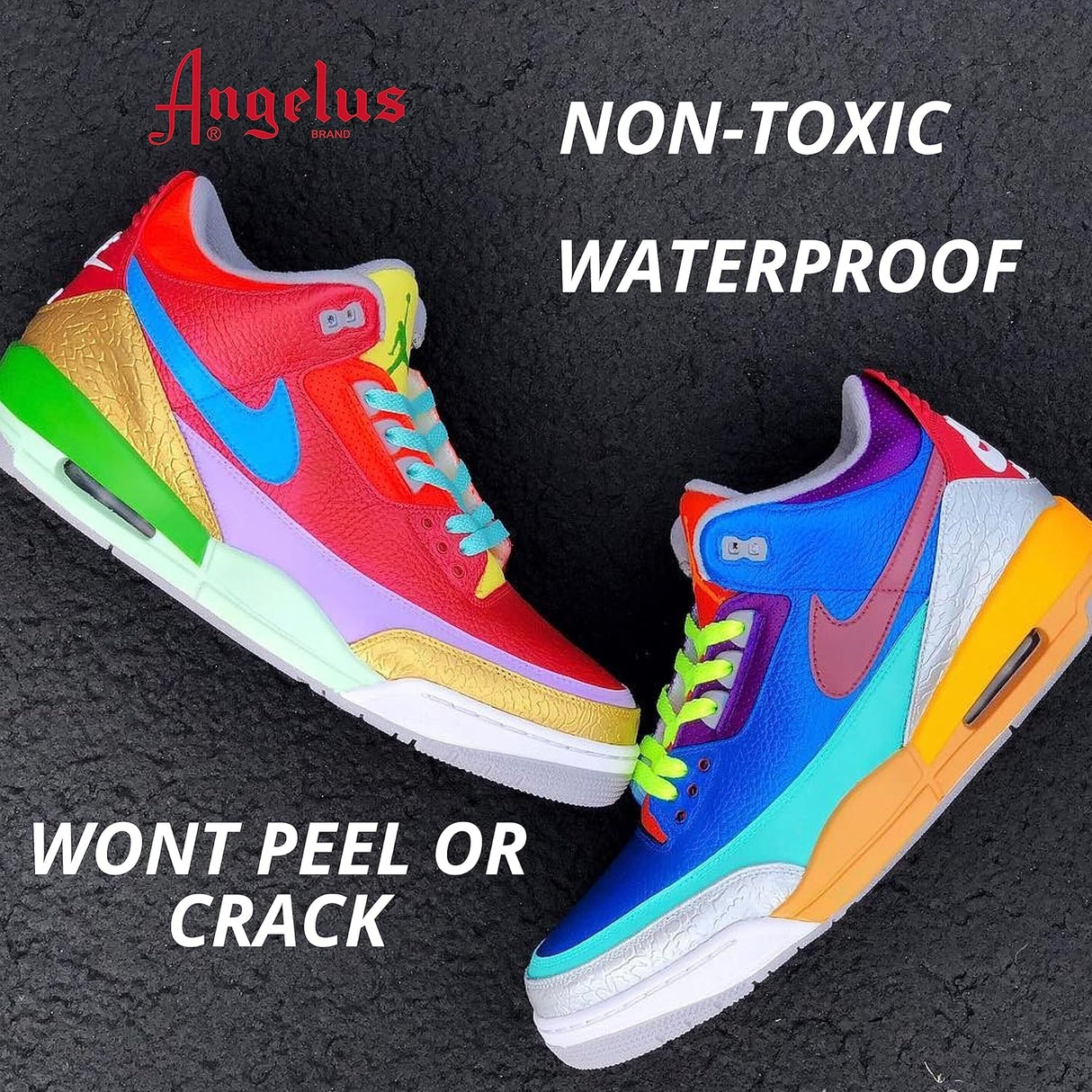 Angelus Acrylic Leather Paint 118ml - Flexible & Durable Finish