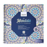 Brustro DIY Mandala Colouring Book 2nd Edition 25 Designs