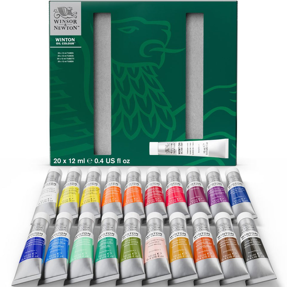 Winsor & Newton Winton Oil Colour Set 20x12ml Tubes