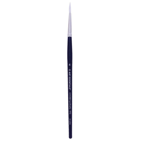 Oyster Round Brush Size 4 Short Handle