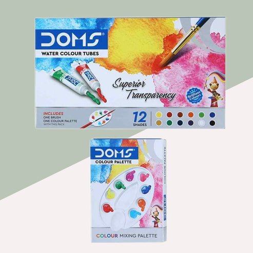 DOMS Water Colour Tubes Pack of 12