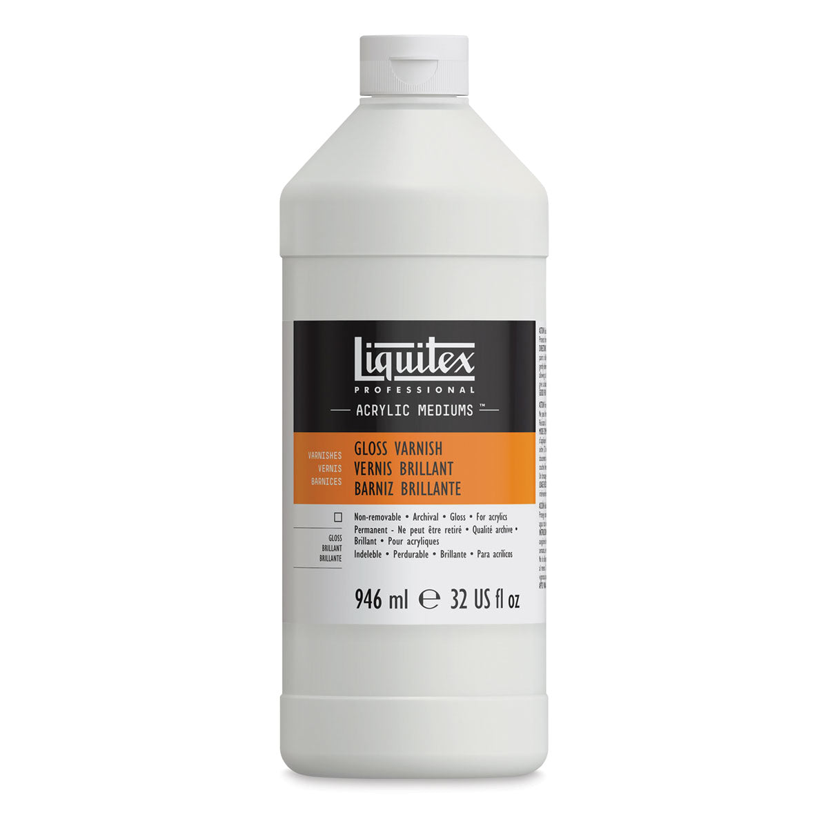 Liquitex Acrylic Varnish Gloss 946ml Protective Finish