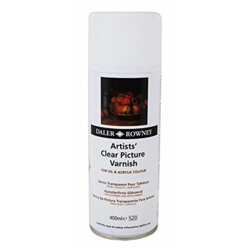 Daler Rowney Clear Picture Spray Varnish 400ml