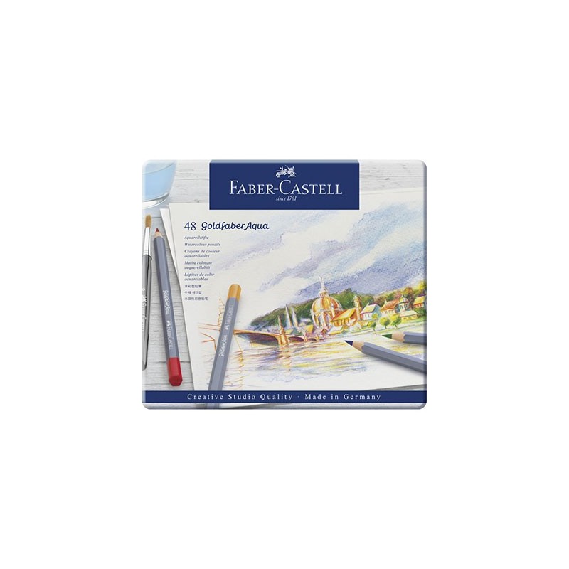 Faber Castell Goldfaber Aqua Colour Pencil Set of 12