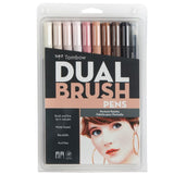 Tombow Dual Brush Pen Set of 10 – Muted Palette