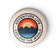 Mooch Magnetic Badge - Adventure Life Explore The World Mooch