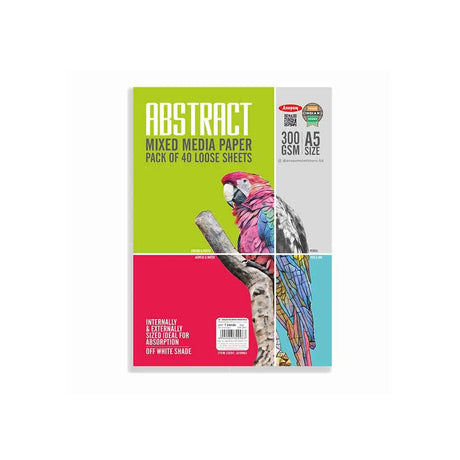 Anupam Mix Media Paper Abstract Loose Sheets 180 GSM - 300 GSM Anupam