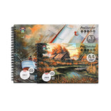 Anupam Pro Sketcher Sketch Book - Wireo Binding Book  -140 GSM with Butter Paper Anupam