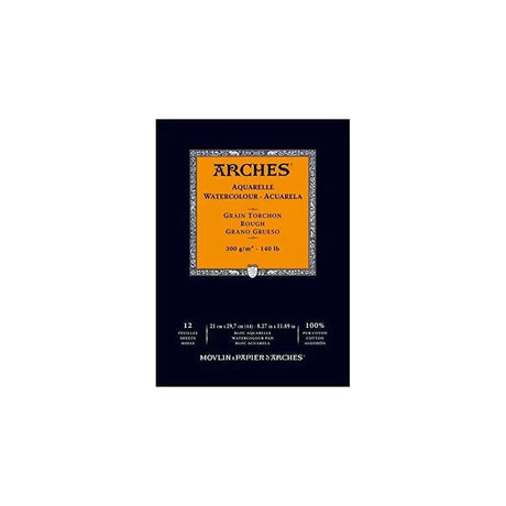 Arches Watercolour WHNA sheet Pad GSM 300,100% Cotton-12 SHT Arches