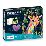 Chalk And Chuckles BeYoutiful Me Craft Kit for Kids Canvazo