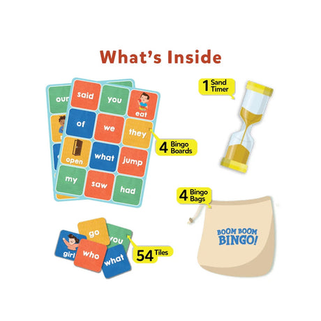 Boom Boom Bingo! Sight Words Boar