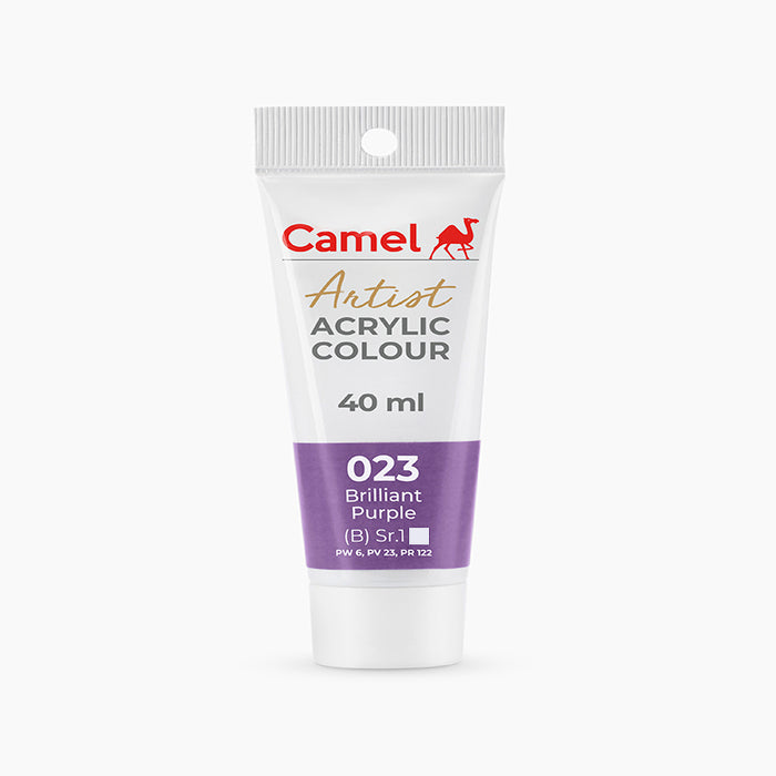 Camel Artist  Acrylic Colour - 40ml - Brilliant Purple